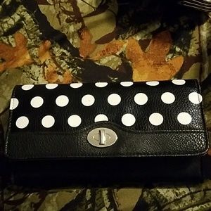 Cute polka dot wallet